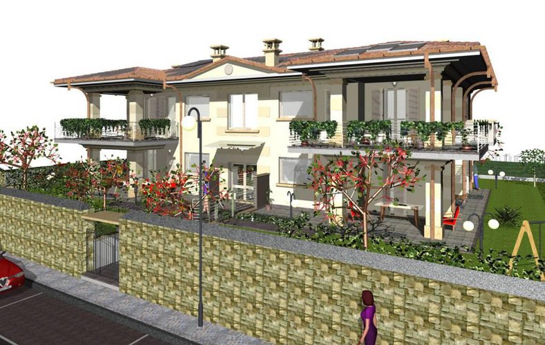 SOLUZIONE RICERCATA!!! PIANO TERRA CON TAVERNA! Castelli Calepio