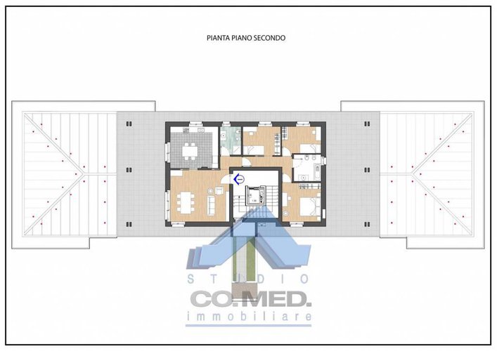 Residenziale - Attico 4 locali € 440.000 T4520 Grassobbio
