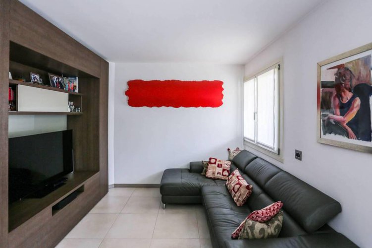 Moderno trilocale con giardino e taverna Bergamo