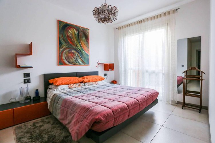 Moderno trilocale con giardino e taverna Bergamo