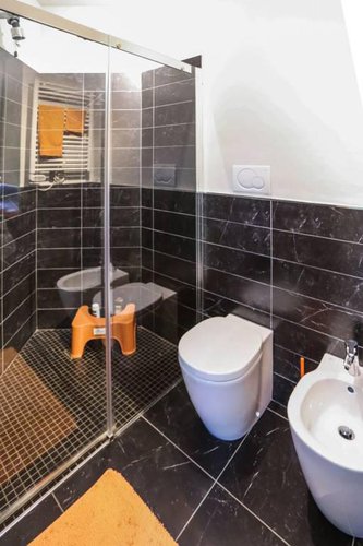 Moderno trilocale con giardino e taverna Bergamo