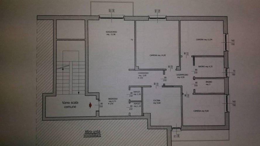 Quadrilocale Sorisole