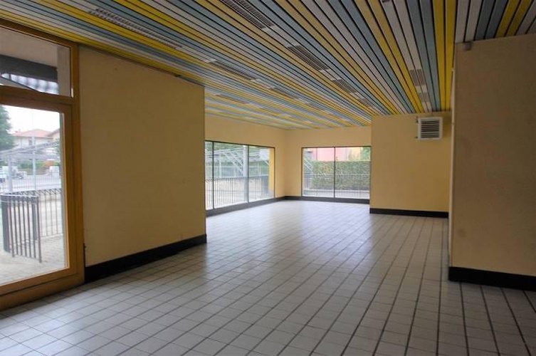 1067 SERIATE due quadrilocali in edificio con capannone Seriate