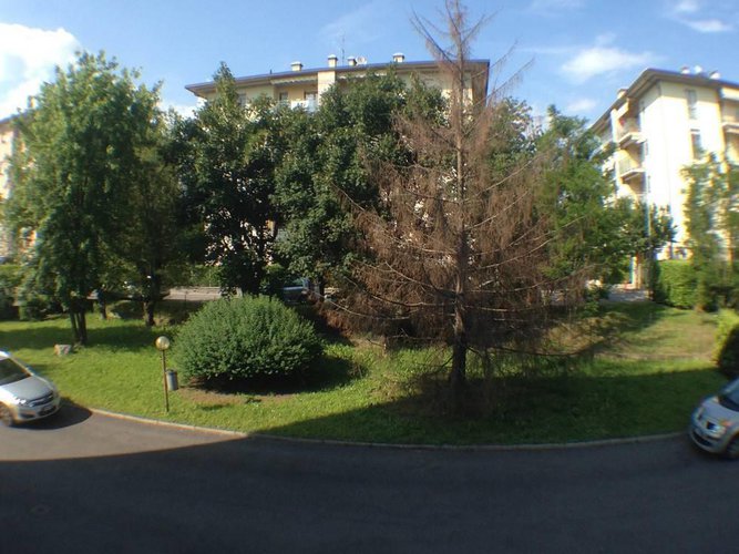 € 110.000 AMPIO TRILOCALE CIRCONDATO DAL VERDE CON GARAGE. Stezzano