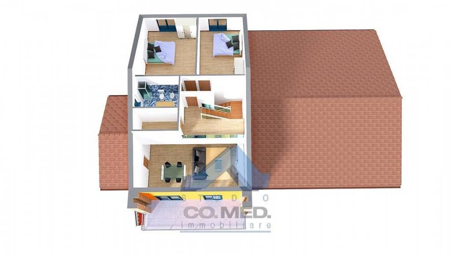 Quadrilocale in villa nuovo 180 mq € 330.000 Grassobbio