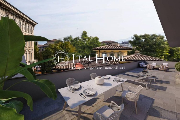 QUADRILOCALE + SERVIZI + LOGGIA, BOX INCLUSO, NOTAIO GRATIS Bergamo