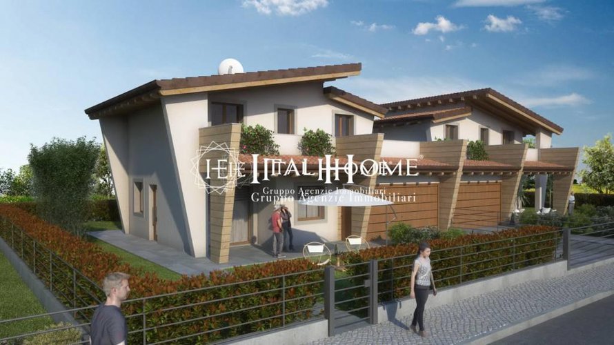 Scanzorosciate, Vendesi villa nuova in classe A con box Scanzorosciate