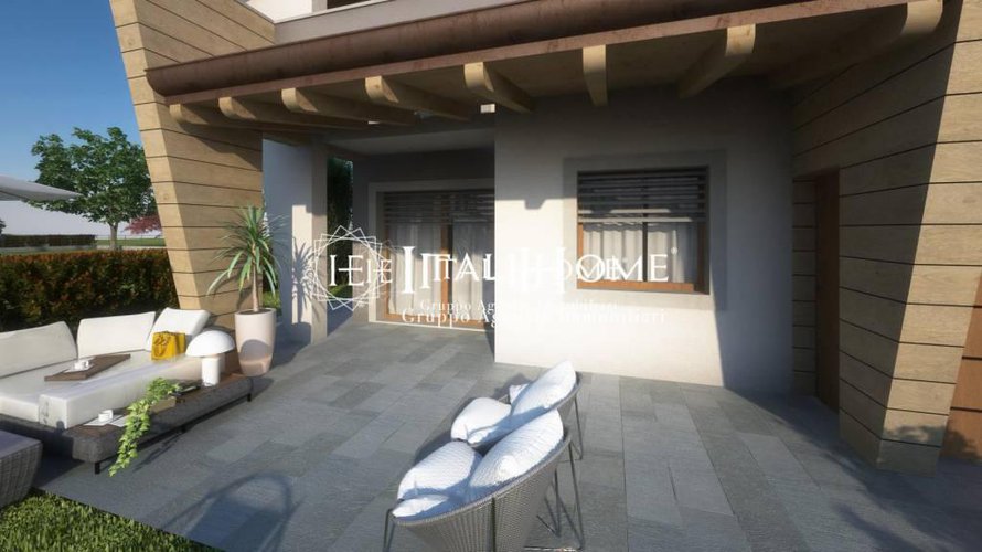 Scanzorosciate, Vendesi villa nuova in classe A con box Scanzorosciate