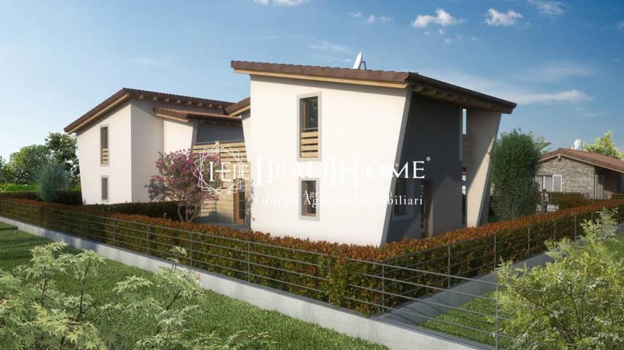 Scanzorosciate, Vendesi villa nuova in classe A con box Scanzorosciate