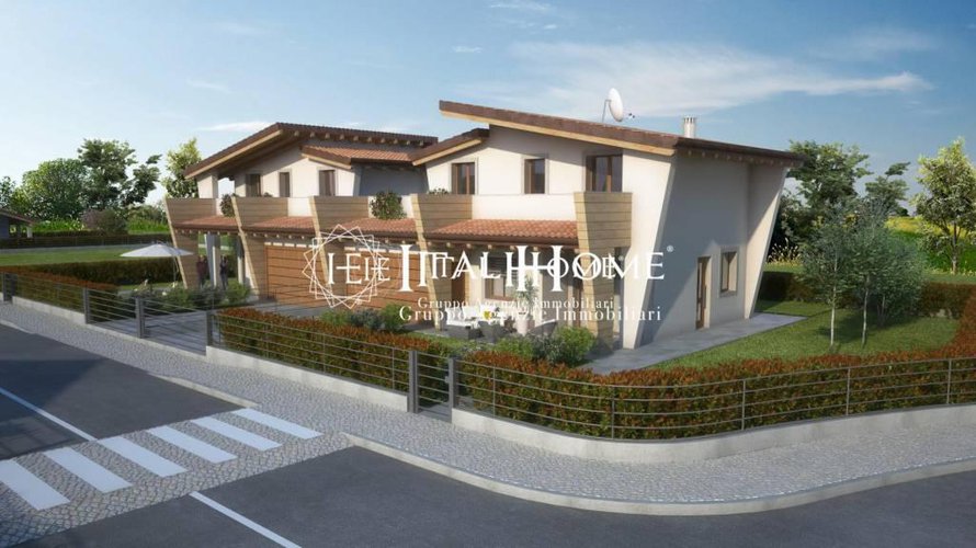 Scanzorosciate, Vendesi villa nuova in classe A con box Scanzorosciate