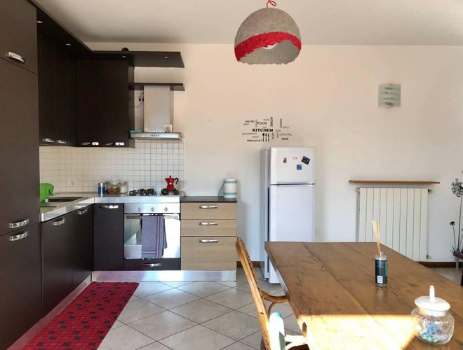 Grazioso trilocale con giardinetto di proprietà, arredato! Villa di Serio