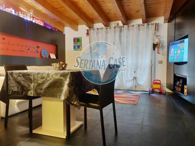 Grazioso trilocale con box doppio e posto auto Albino