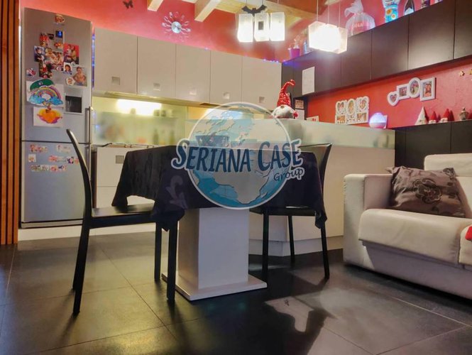 Grazioso trilocale con box doppio e posto auto Albino