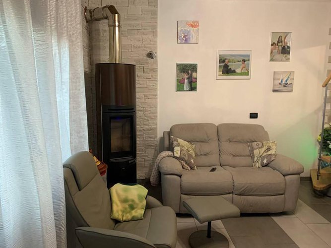 PORZIONE DI CASA CON UN MONOLOCALE, UN BILOCALE E GIARDINO Seriate