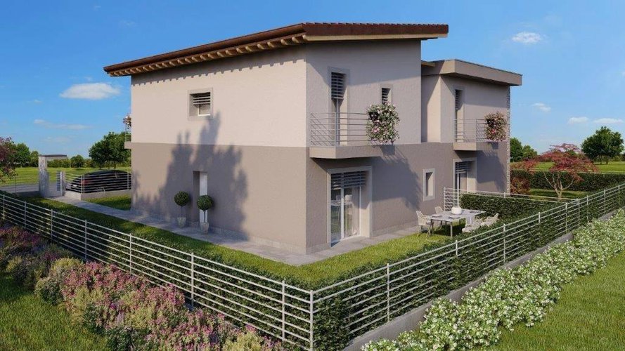 Villa in classe A con giardino di 240 mq Ghisalba