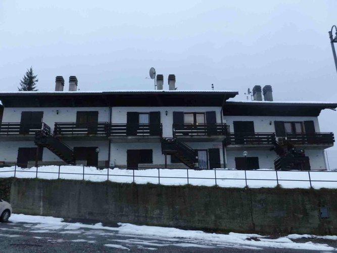 mono sulle piste da sci Castione della Presolana