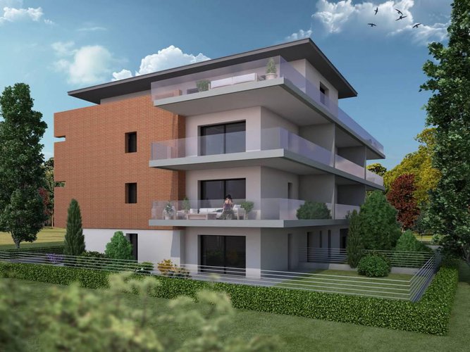 Nuovo Attico in costruzione Bergamo