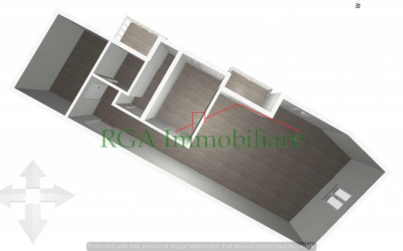 Centralissimo Trilocale 120 mq con posto auto Bergamo