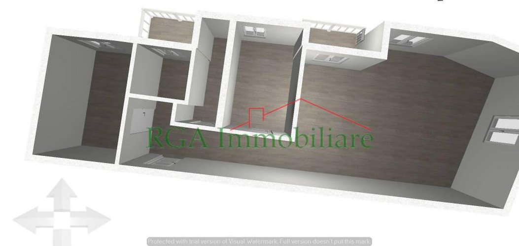 Centralissimo Trilocale 120 mq con posto auto Bergamo