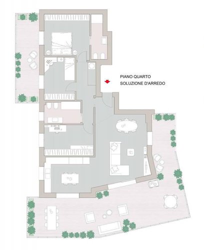 STUPENDO ATTICO IN BIOEDILIZIA Lallio