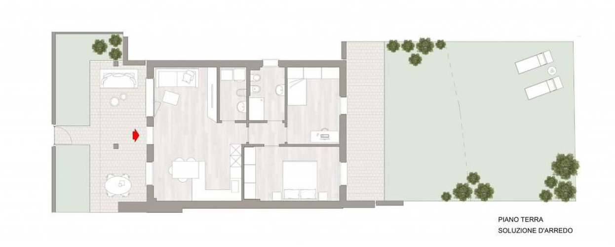 TRILOCALE CON SOPPALCO Zanica