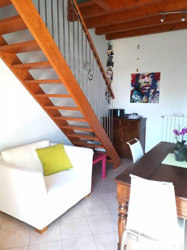 Arcene graziosissimo BILOCALE con SOPPALCO box doppio e cant Arcene