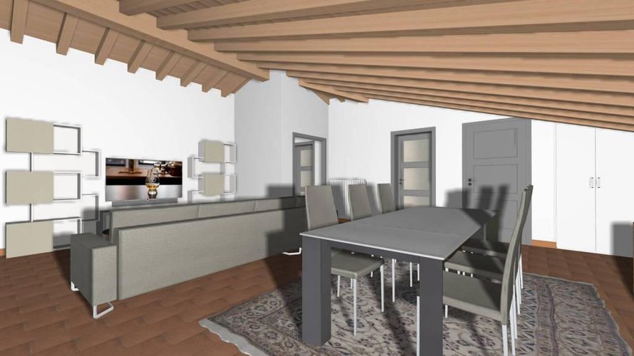 CORNA - VENDESI BELLISSIMA MANSARDA, TUTTA NUOVA Darfo Boario