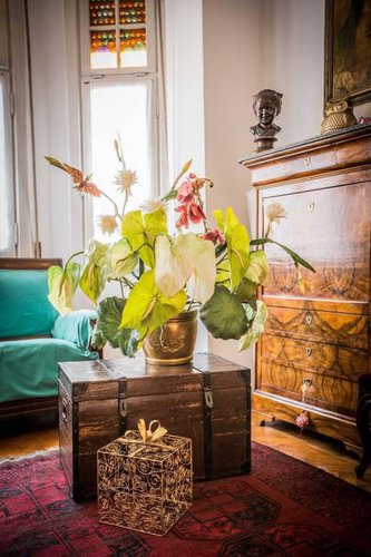 Signorile appartamento in centrale palazzo d' epoca Bergamo