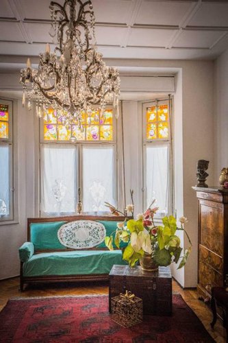 Signorile appartamento in centrale palazzo d' epoca Bergamo