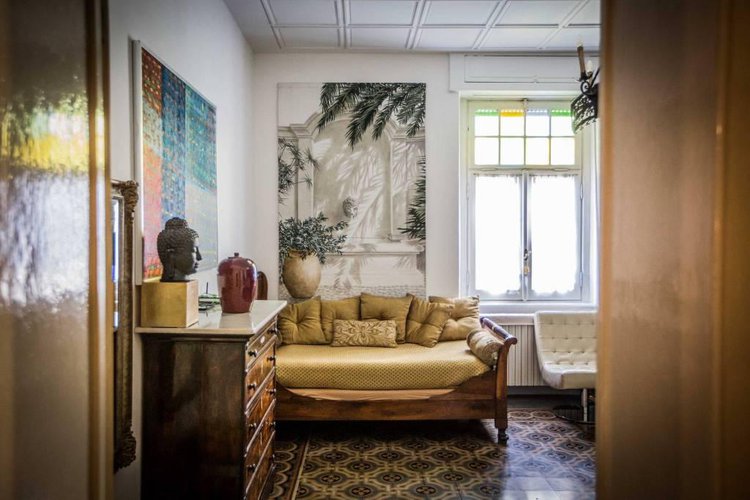 Signorile appartamento in centrale palazzo d' epoca Bergamo