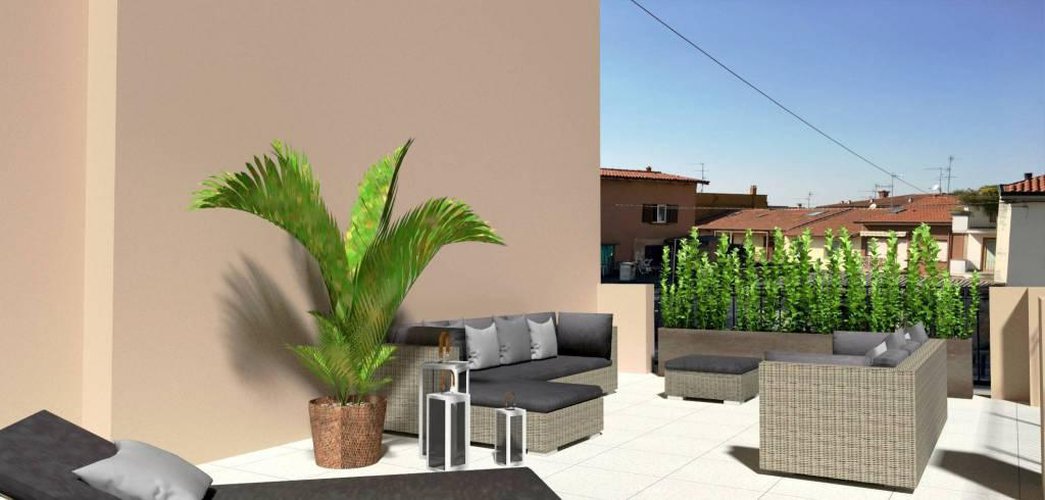 Quadrilocale con ampio terrazzo Osio Sotto