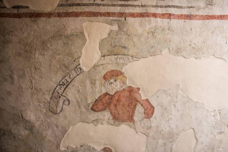 Bilocale ristrutturato in palazzetto affrescato. Bergamo