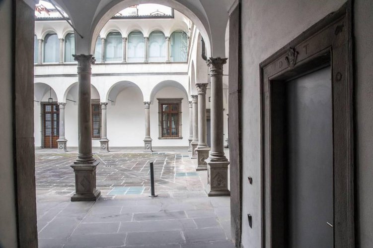 Particolare piccolo appartamento in palazzo nobiliare. Bergamo