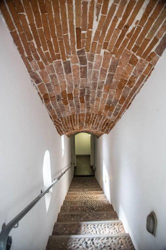 Particolare piccolo appartamento in palazzo nobiliare. Bergamo