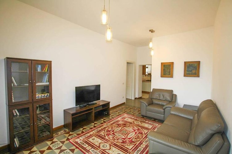 Trilocale in corte storica restaurata in Sant'Alessadro Alta Bergamo