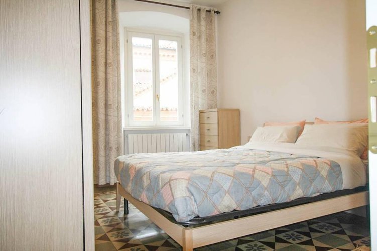 Trilocale in corte storica restaurata in Sant'Alessadro Alta Bergamo