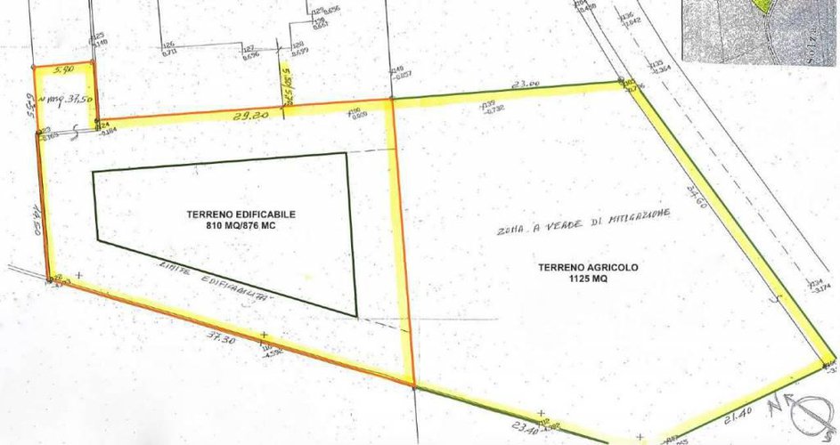 TERRENO EDIFICABILE IN VENDITA A CALUSCO D'ADDA Calusco d'Adda