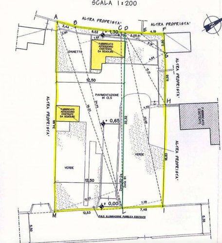 TERRENO EDIFICABILE IN VENDITA A CARVICO Carvico