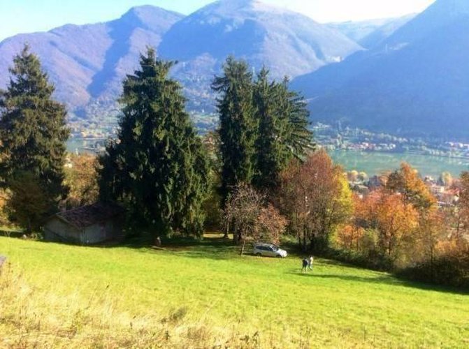 Spinone al Lago, Cascina di 90 mq e terreno agricolo 20.000 mq VISTA LAGO ENDINE Spinone al Lago