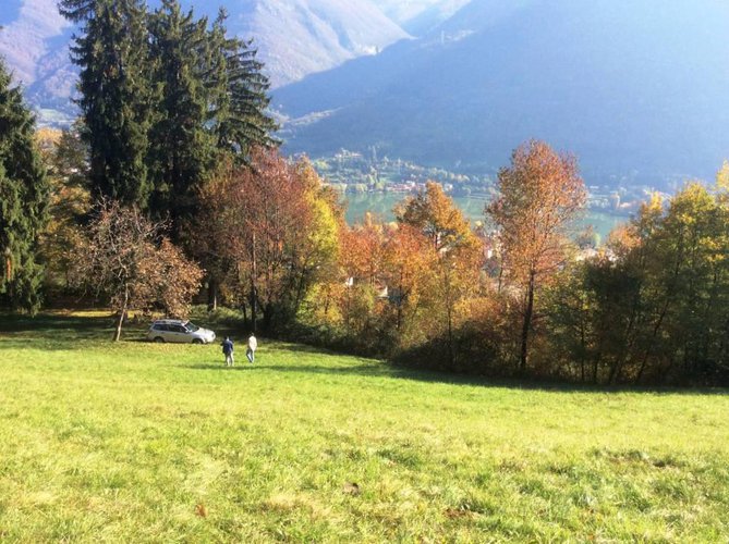 Spinone al Lago, Cascina di 90 mq e terreno agricolo 20.000 mq VISTA LAGO ENDINE Spinone al Lago
