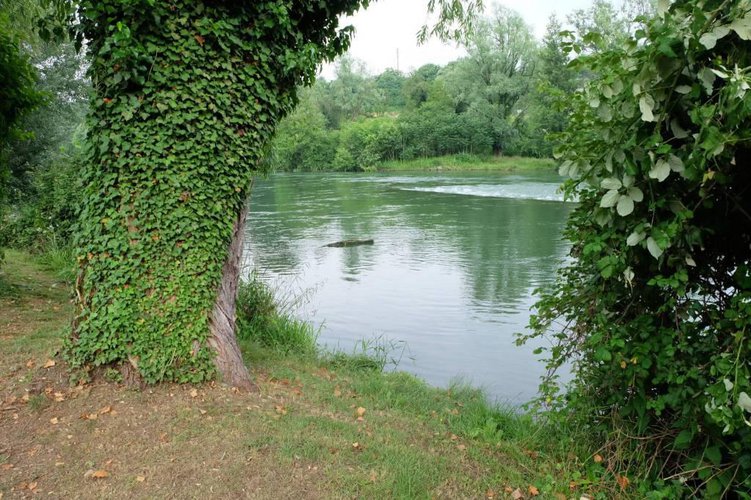 Ultimo piano 206 mq vista fiume con giardino di 800 mq Castelli Calepio