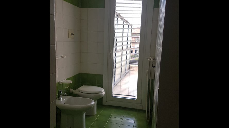 Attico. Via Malj Tabajani. Vista città alta. Bergamo