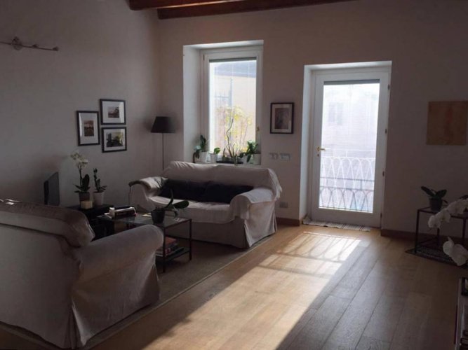 Trilocale ristrutturato città alta Bergamo
