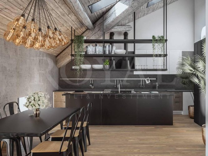 Via Paglia - appartamento all'ultimo piano di 140 mq Bergamo