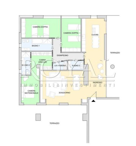 Via Paglia - Quadrilocale con ampie terrazze Bergamo