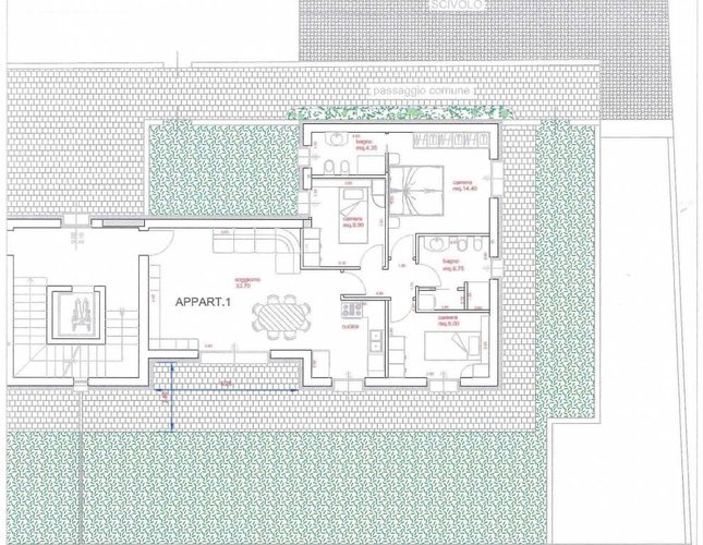 Nuovissimo complesso residenziale in classe A Albino