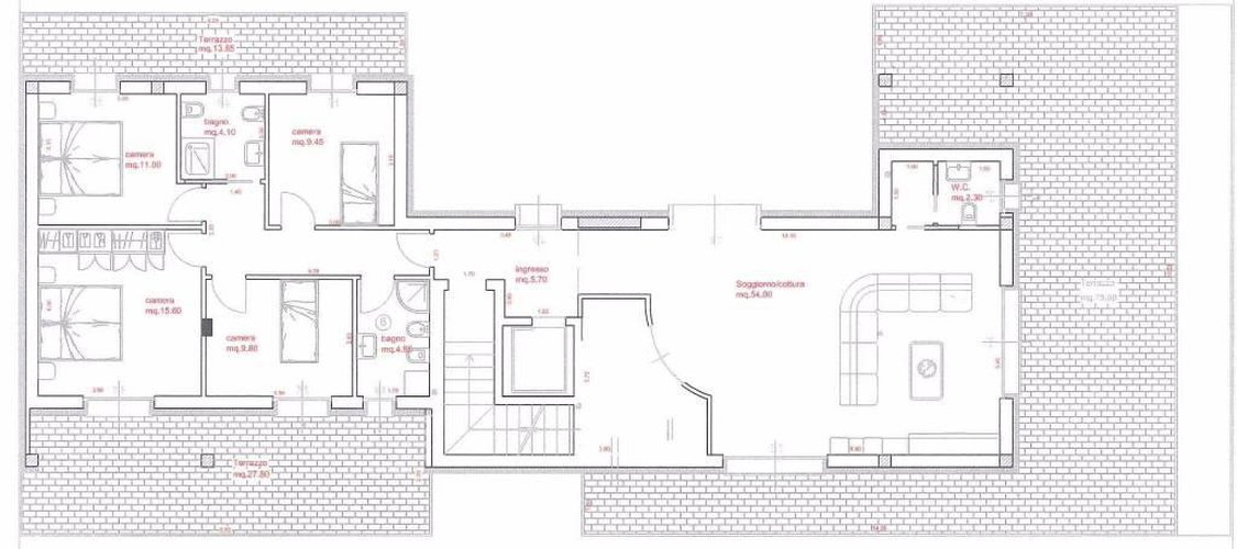 Nuovissimo complesso residenziale in classe A Albino