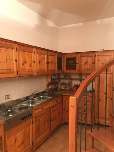 Trilocale in duplex con taverna e giardino privato Torre Boldone