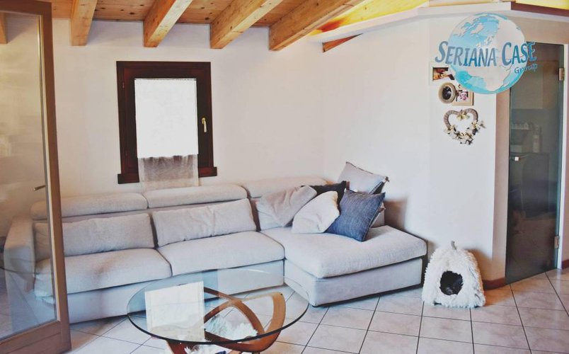 Trilocale in ottimo stato; tutto travi a vista! Albino