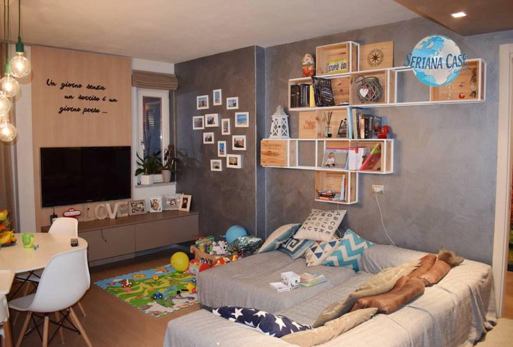 Trilocale ristrutturato a nuovo, balcone vivibile Albino